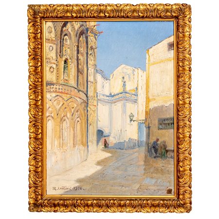 ROCCO LENTINI, Olio su tela