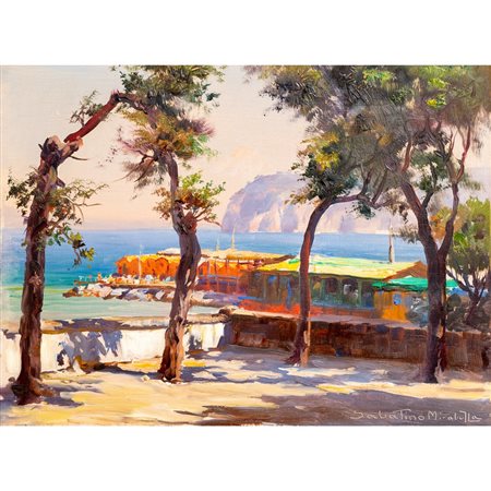 SABATINO MIRABELLA, Olio su tavoletta