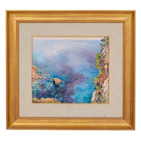 ALFONSO SARNO, Olio su tavoletta