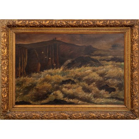 SCUOLA INGLESE DEI PRIMI DEL '900, Olio su tela