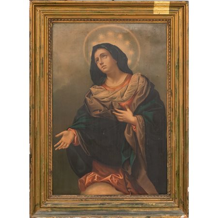 OLEOGRAFIA raffigurante “Madonna”