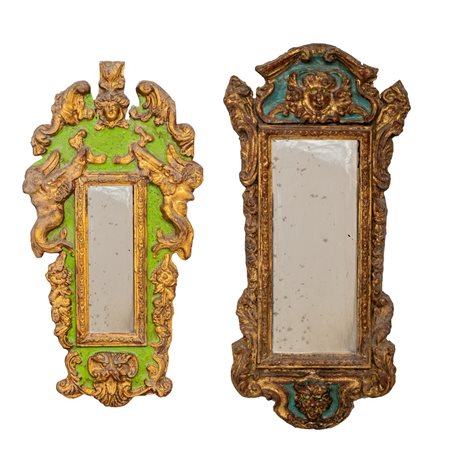 COPPIA DI PICCOLE SPECCHIERE