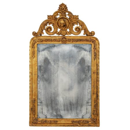 SPECCHIERA in legno dorato