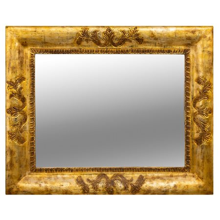 SPECCHIERA in legno dorato