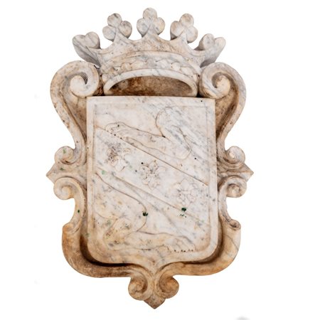 STEMMA NOBILIARE IN MARMO