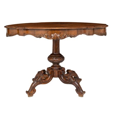 EBANISTERIA SICILIANA DEL XIX SECOLO, Tavolino Luigi Filippo