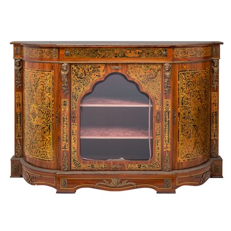 CREDENZA stile Boulle