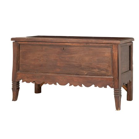 EBANISTERIA SICILIANA DEL XIX SECOLO, Cassa in legno