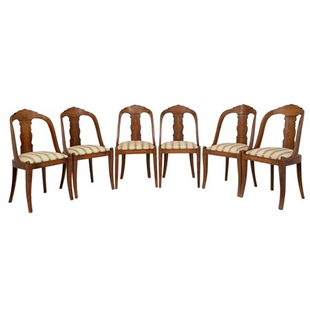 SEI SEDIE stile Carlo X