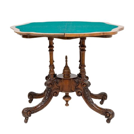 TAVOLO da gioco stile Vittoriano