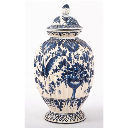 VASO con coperchio in ceramica