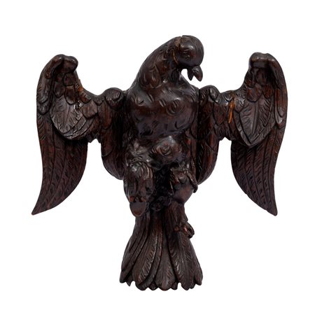 VOLATILE in legno di noce