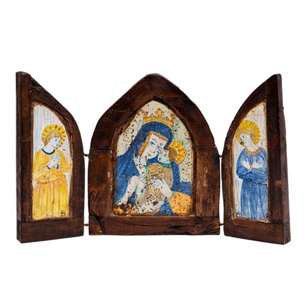 TRITTICO in ceramica