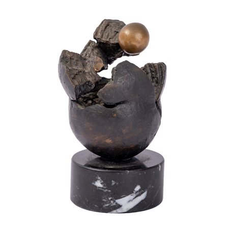 FRANCO ZAZZERI, Scultura in bronzo