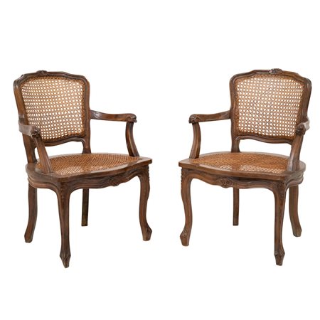 COPPIA DI POLTRONE Stile Luigi XV