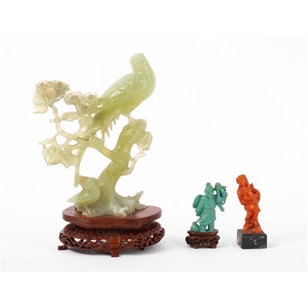 TRE SCULTURE ORIENTALI