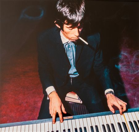 Bent Rej, Keith playing the piano, Copenhagen, 1965