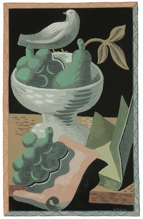 Gino Severini, Fleurs et masques, 1930
