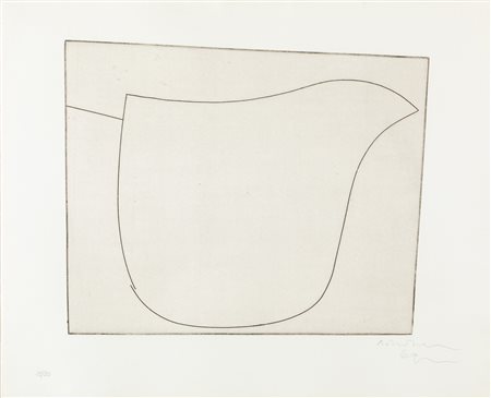 Ben Nicholson, Complicated forms. Birds, 1969
