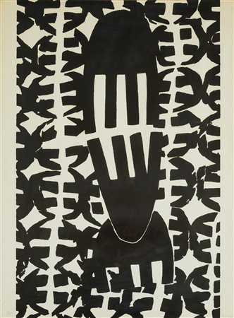 Giuseppe Capogrossi, Composizione 4, 1970