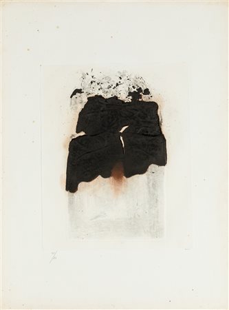Alberto Burri, Combustione (I), 1965