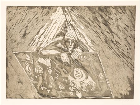 Mimmo Paladino, Occhidibrace, 1981