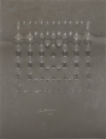 Enrico Castellani, Senza titolo, 2008