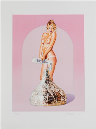 Mel Ramos, Miss Kiss, 2012