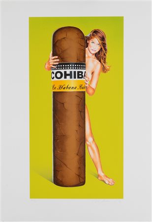 Mel Ramos, Hav-a-Havana #2 Cohiba, 1998