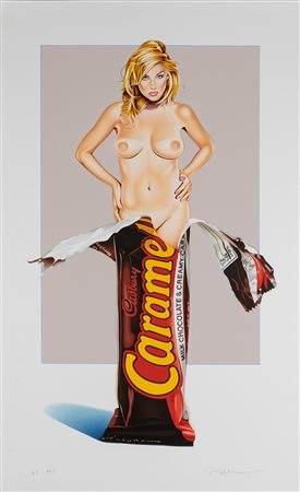 Mel Ramos, Caramello, 2007