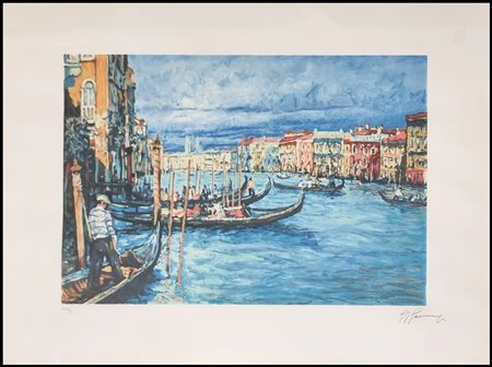 GONZAGA GIOVAN FRANCESCO Milano 1921 - 2007 "Canal Grande"