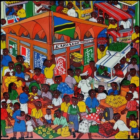 MALIKITA M. MAURUS TANZANIA 1964 "Senza titolo"