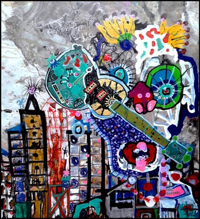 KOSTABI PAUL Whittier (CALIFORNIA) 1962 "Big city blues"