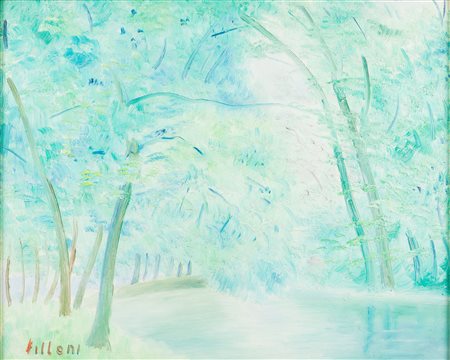 Umberto Lilloni, In riva al Lambro, 1965