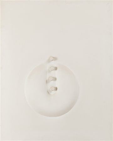 Agostino Bonalumi, Bianco, prima metà anni ‘60