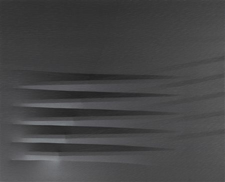 Agostino Bonalumi, Grigio, 1986