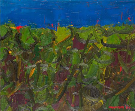 Ennio Morlotti, Paesaggio, 1964