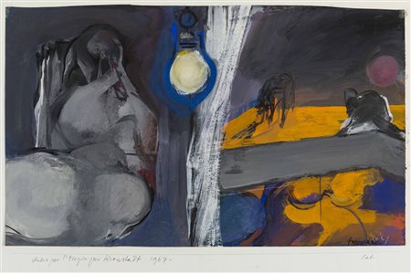 Franco Francese, Studio per Elegia per Kronstadt, 1967