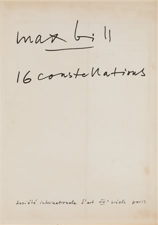Max Bill, 16 constellations, 1974