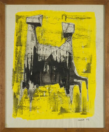 Lynn Chadwick, Study for sculpture,1959