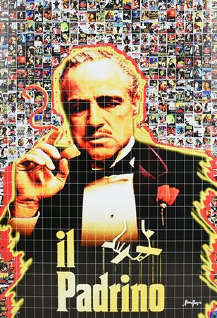 Maria Murgia IL PADRINO stampa digitale Fine art a pigmenti su carta Ferrania...