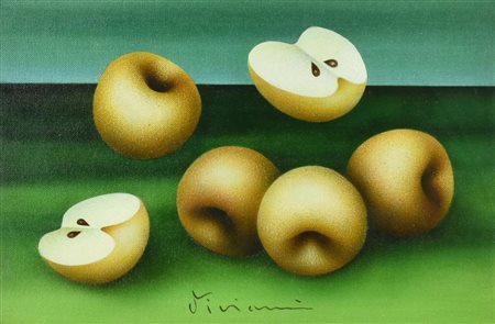 Vanni Viviani, (1937 - 2002) NON SOLI NEL SOLE acrilico e olio su tela, cm...