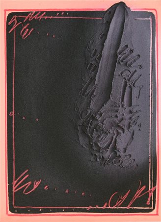 Agostino Ferrari, (1938) SENZA TITOLO tempera, acrilico ed olio sabbiato su...