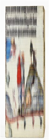 Jiri Kolar, (1914 - 2002) L'ANNONCIATION AUX PASTEURS collage su legno entro...