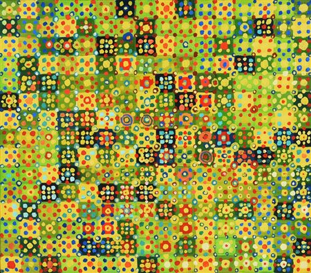 Massimo Kaufmann, (1963) SENZA TITOLO olio su tela, cm 45,5x50 sul retro:...