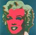 Andy Warhol, (1928 - 1987) MARILYN MONROE (MARILYN) serigrafia, cm 91,5x91,5;...