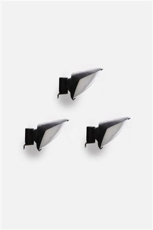 GIO PONTI<BR>Milano 1891 - 1979<BR>Tre lampade da parete