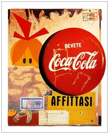 MIMMO ROTELLA Catanzaro 1918 – Milano 2006 Coca-Cola 1992 Litografia a colori...