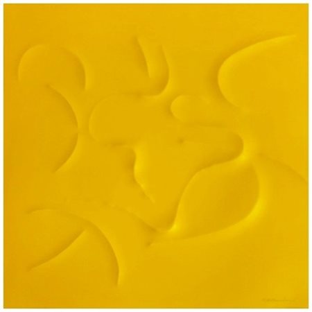 AGOSTINO BONALUMI Vimercate 1935 Senza titolo Litografia a colori su carta...