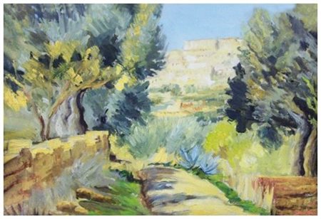 GAETANO ACCOMANDO Agrigento ? – ? Senza titolo 1959 Olio su tela 26 x 37....